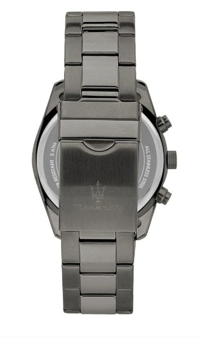 Maserati Attrazione 43mm Black Stainless Steel Watch