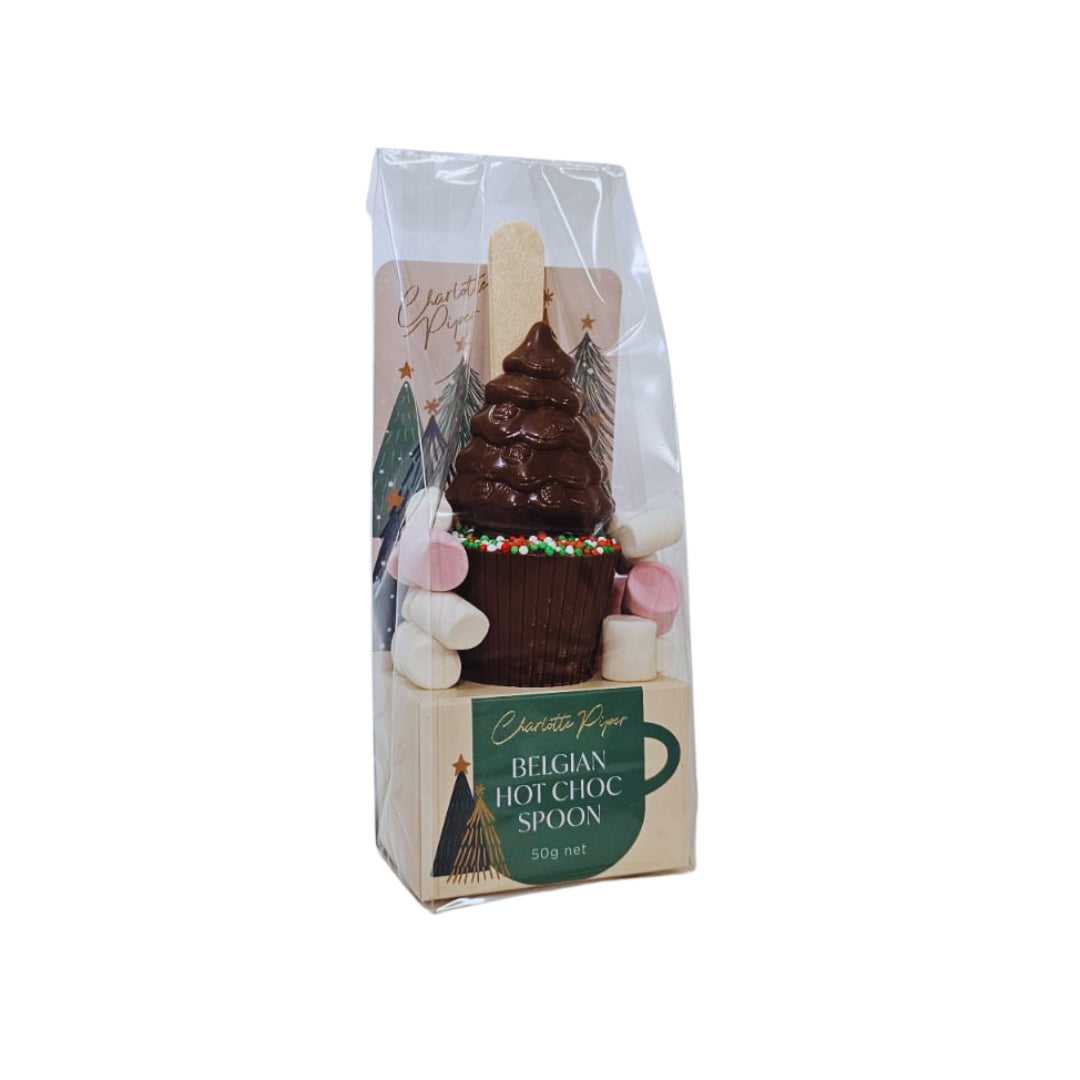 Hot Chocolate Sprinkle Tree Spoon