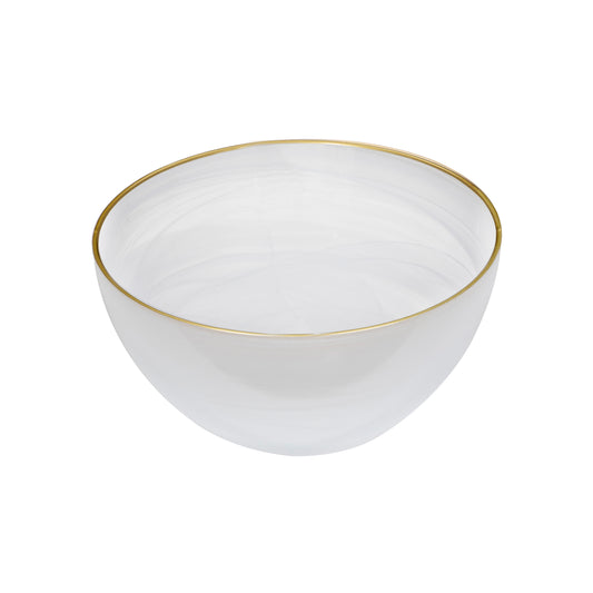 Ismay White Small Bowl