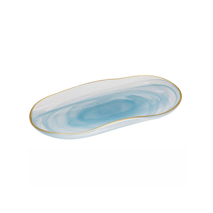 Ismay Blue Small Oblong Platter