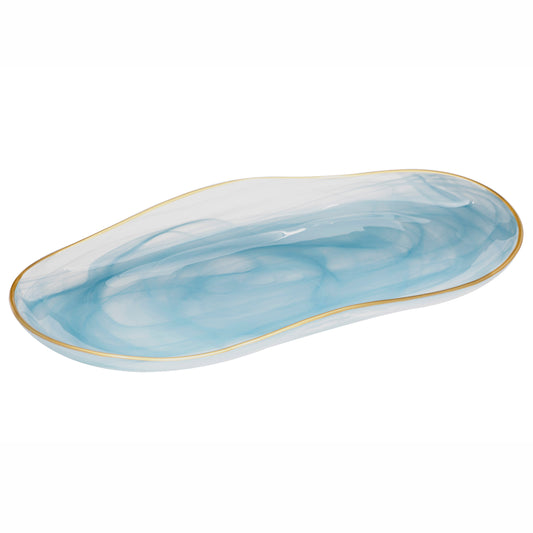 Ismay Blue Large Oblong Platter