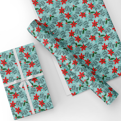 Wrapping Paper - "Dear Santa i can explain"