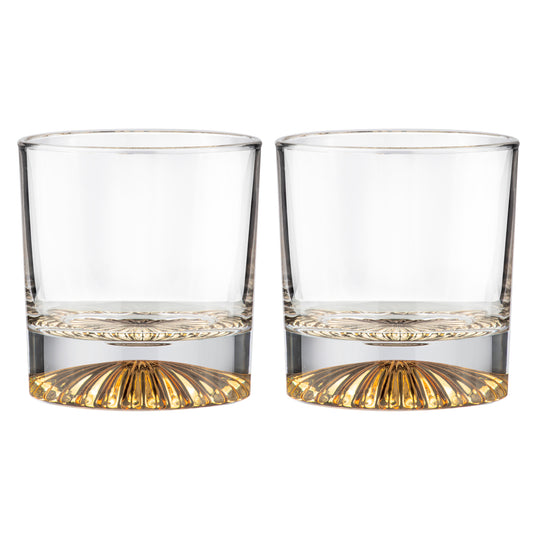 Enzo Gold Whisky Glass Set