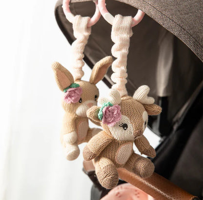 Fawn & Bunny Stroller toys 2pk