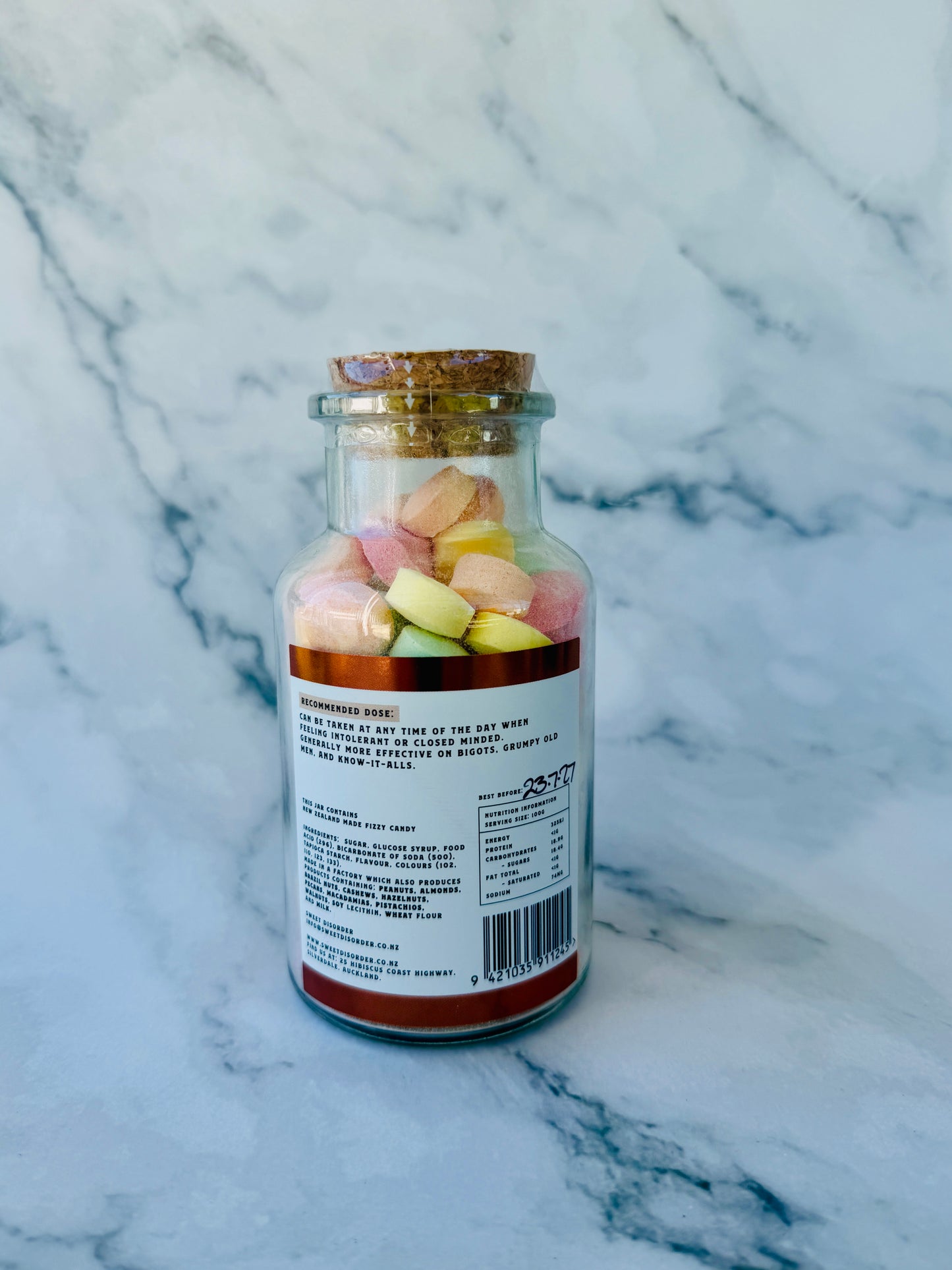 Tolerance Tablets Jar