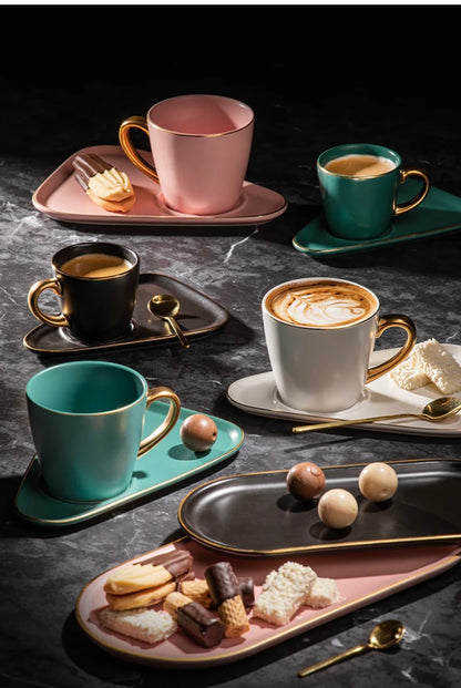 Asteria Teal 2pk Espresso Set