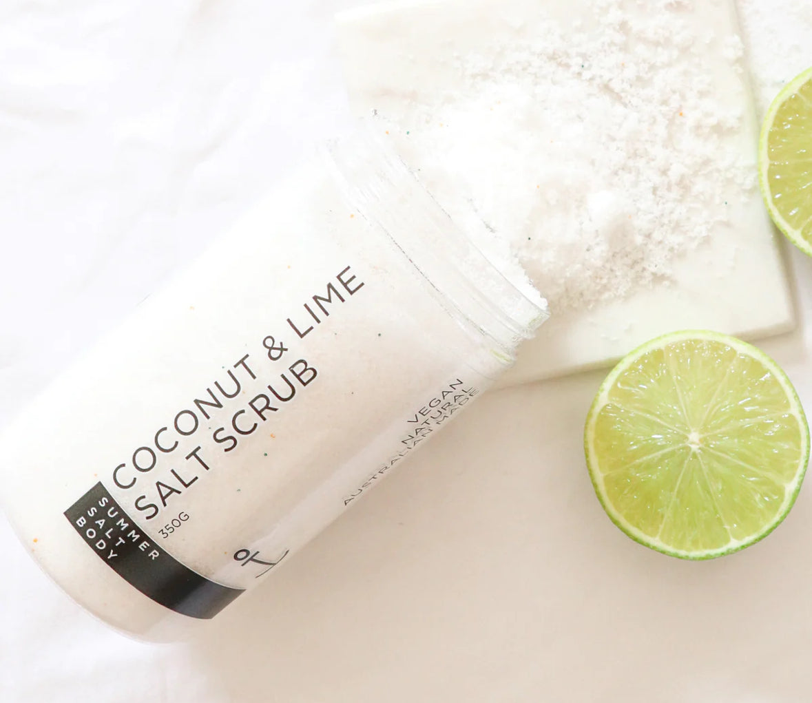 Summer Salt Body Scrubs - Coconut & Lime