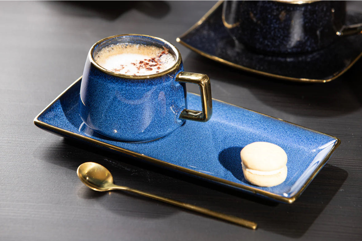 Rae Midnight Blue Mug Plate & Spoon Set