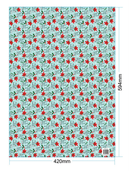 Wrapping Paper - Naughty or Nice checklist