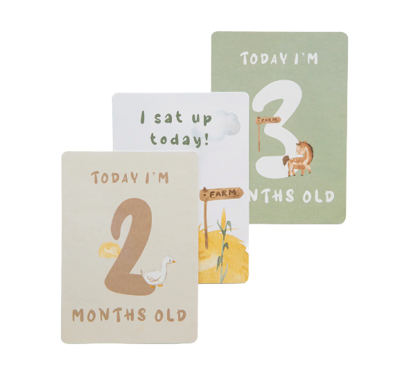 Milestone Cards - Tractor Ride