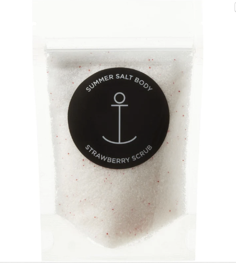 Summer Salt Body Salt Scrub Mini - Strawberry 40g