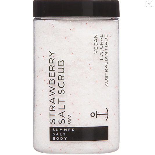 Summer Salt Body Salt Scrub - Strawberry