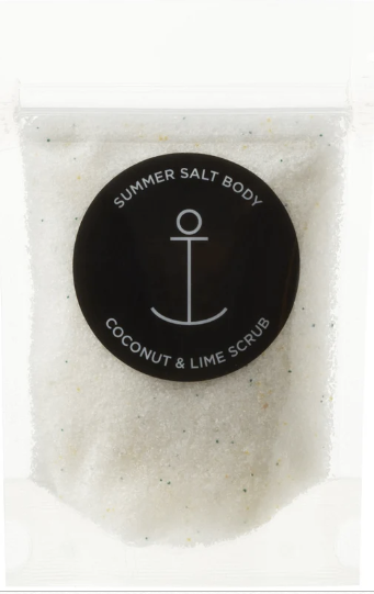 Summer Salt Body Salt Scrub Mini - Coconut & Lime 40g