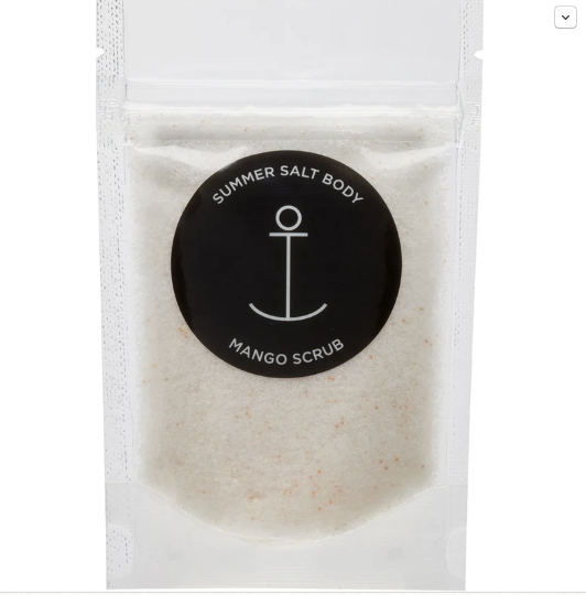 Summer Salt Body Salt Scrub Mini - Mango 40g