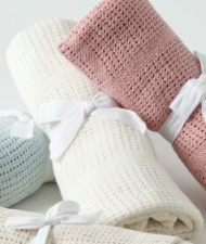 Cotton Cellular Blankets - Assorted Colours