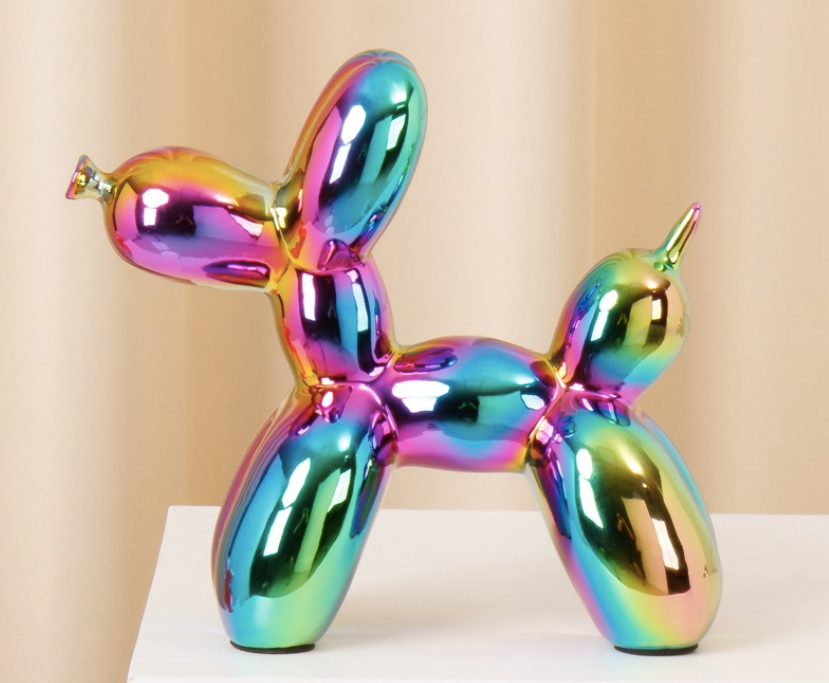 Balloon Dog - Metallic Colourful