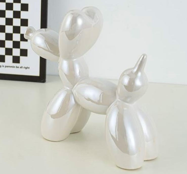 Balloon Dog - Pearl White or Matt Black