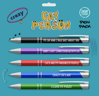 Pens - Crazy Cat Lady