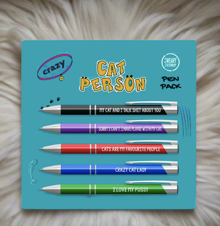 Pens - Crazy Cat Lady