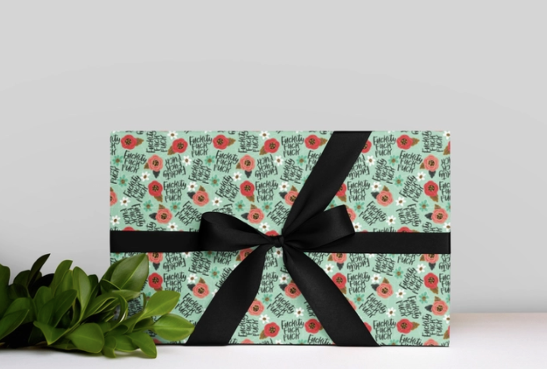 Wrapping Paper - Fuckity Fuck Fuck