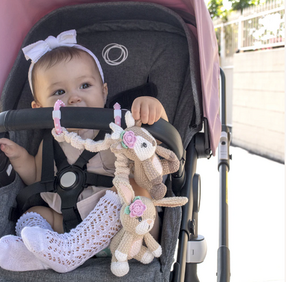 Fawn & Bunny Stroller toys 2pk