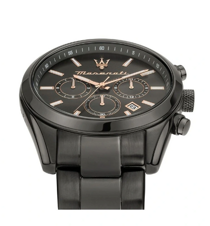 Maserati Attrazione 43mm Black Stainless Steel Watch