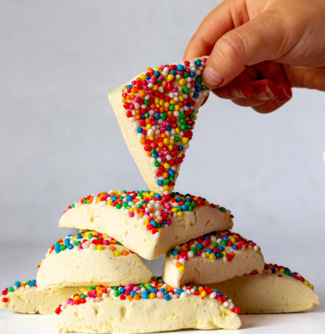 Marshmallows - Fairy Bread