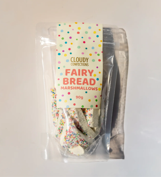 Marshmallows - Fairy Bread