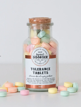 Tolerance Tablets Jar