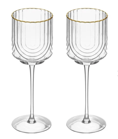 Florence Clear 2pk Wine Glass