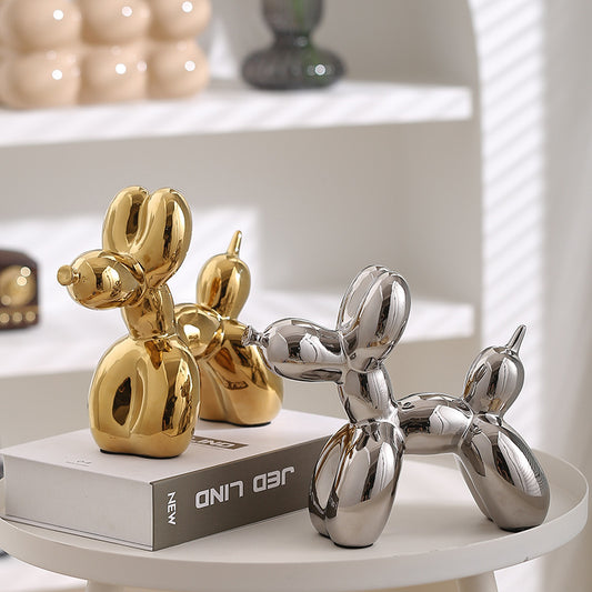 Balloon dog - Gold or silver