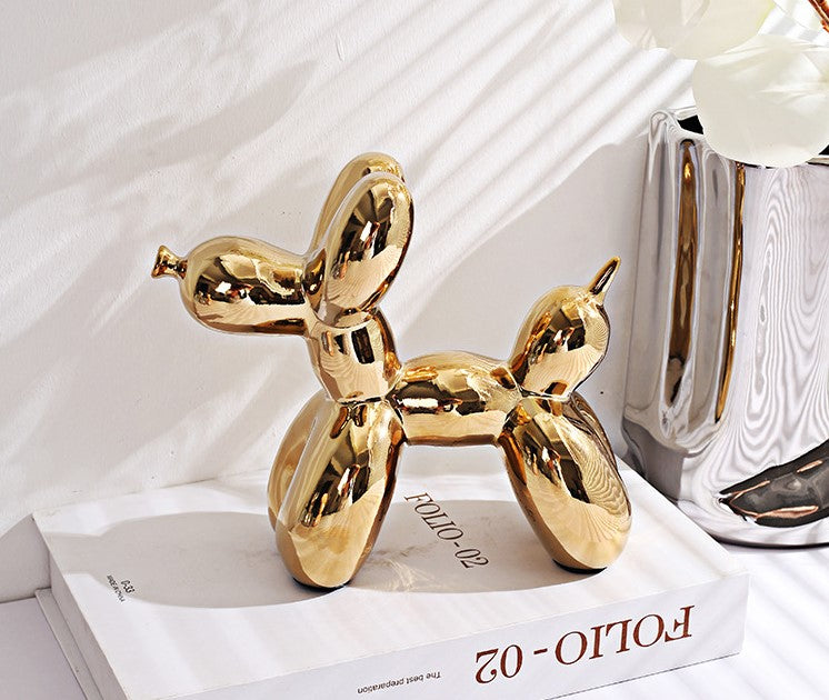 Balloon dog - Gold or silver