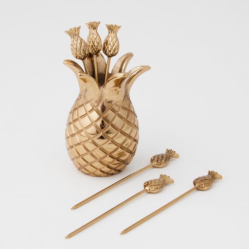Pineapple Cocktail Picks