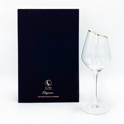 Elegance Stemmed Wine Glasses Set