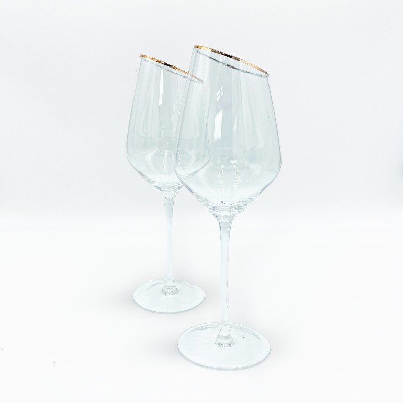 Elegance Stemmed Wine Glasses Set