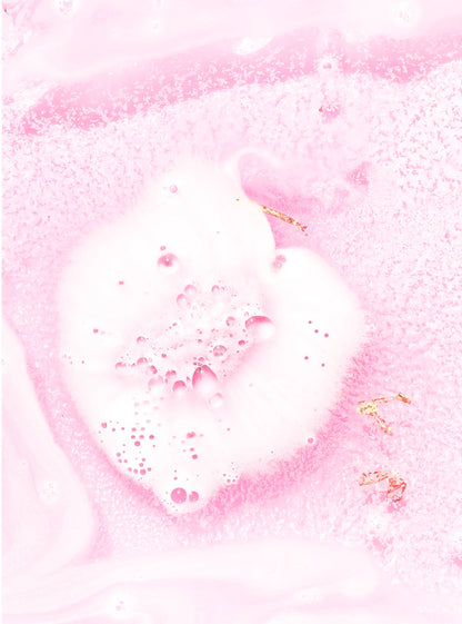 Summer Salt Crystal Bath Bomb - Rose Quartz