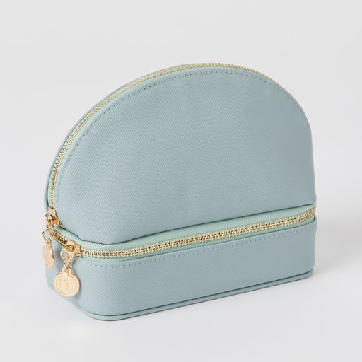 Amara Cosmetic & Jewellery Case Seafoam