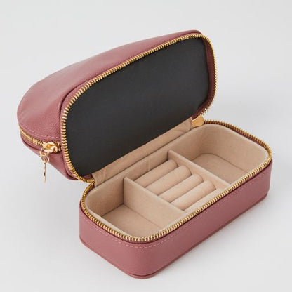 Amara Cosmetic & Jewellery Case Rosewood